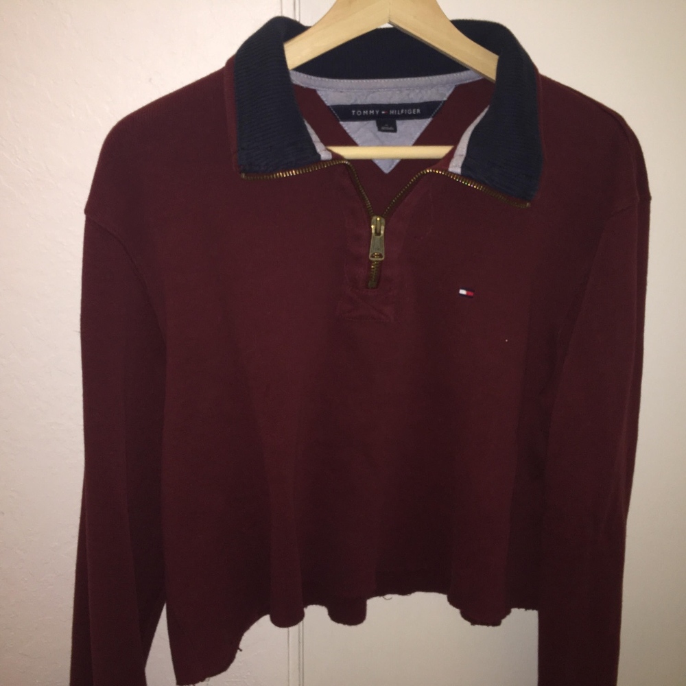 Tommy Hilfiger Cropped quarter zip